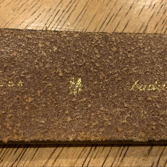 Ann Taylor Brown Leather Belt M (30-31) - Picture 6 of 9